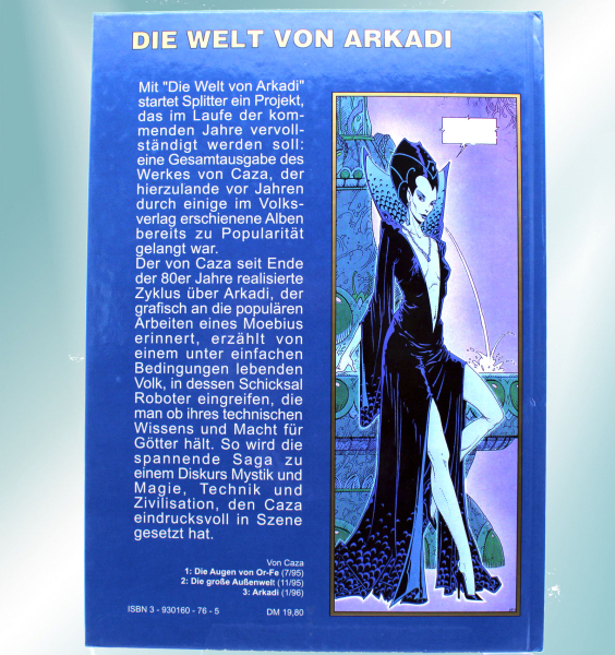 Die Welt von Arkadi Nr. 1 – Die Augen von Or-Fe | Splitter Hardcover Comic 1989